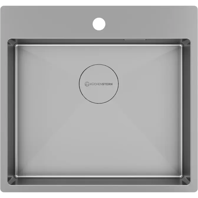 Мойка кухонная KUCHENSTERN WERK 60 507SS50 Нержавеющая сталь Мойка кухонная KUCHENSTERN WERK 60 507SS50 Нержавеющая сталь