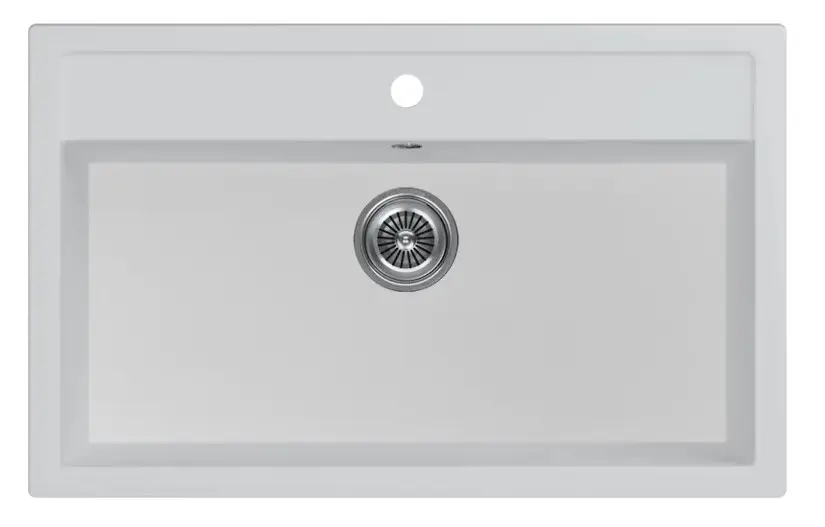 Мойка кухонная KUCHENSTERN TOP 80 107VA10 Ваниль фото 1