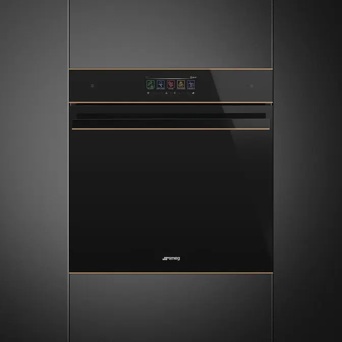 Духовой шкаф с функцией СВЧ SMEG SO6606WAPNR фото 2