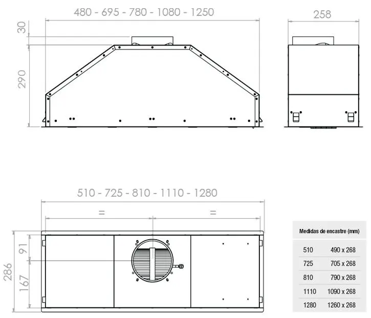 Вытяжка Pando GTI/810 INOX V.1050 ECO SEC PLUS фото 4 Вытяжка Pando GTI/810 INOX V.1050 ECO SEC PLUS фото 4