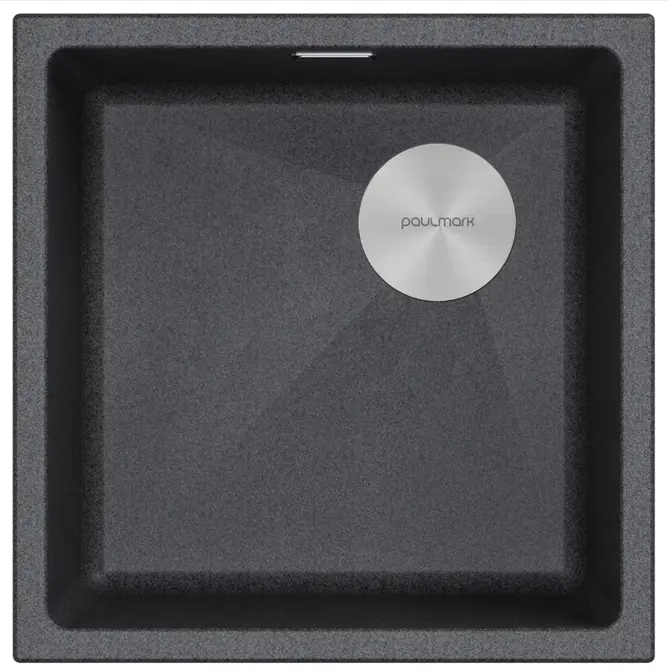 Мойка Paulmark LUMI 45UNI-SKEW LU45SK-DG графит фото 1 Мойка Paulmark LUMI 45UNI-SKEW LU45SK-DG графит фото 1