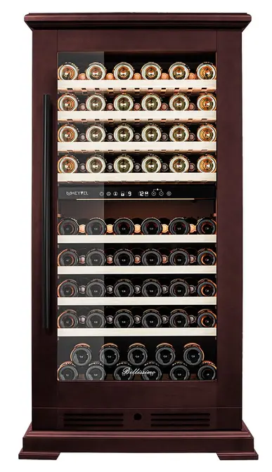 Винный холодильник Meyvel MV99PRO-KBT2 (Спелая вишня) фото 2