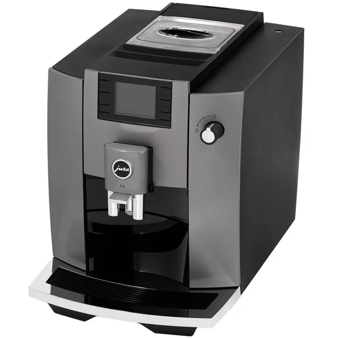 Кофемашина Jura E6 Dark Inox фото 1