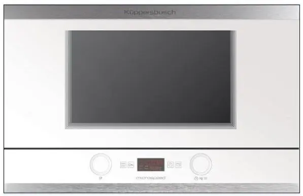 Встраиваемая микроволновая печь Kuppersbusch EMWGR 3260.0 W1