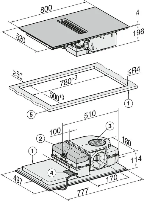 Индукционная варочная панель Miele KMDA 7272-1 FL фото 6