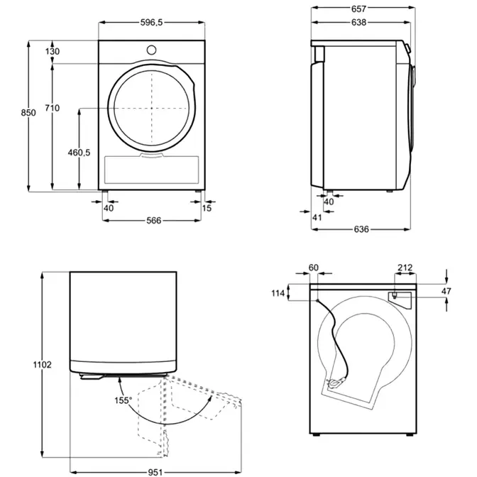 Сушильная машина AEG TR9394E фото 5