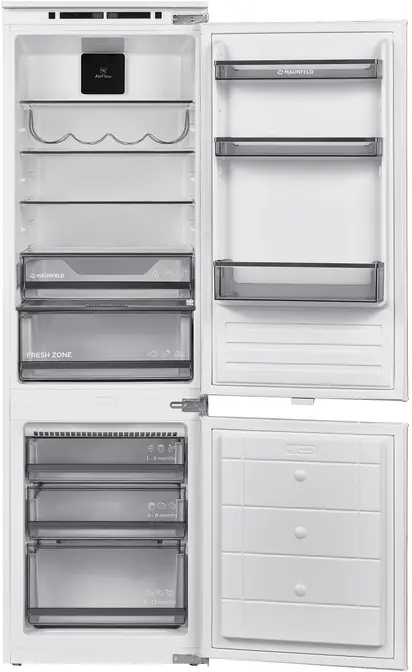Холодильник MAUNFELD MBF177NFFWGR Inverter фото 2