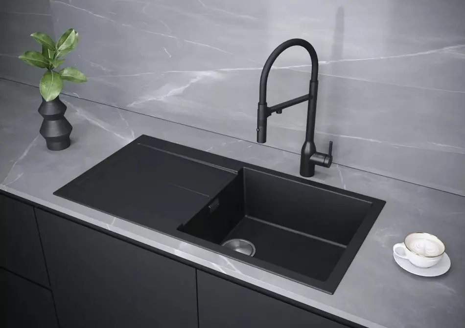 Мойка Paulmark EXTENSIO 86 PM988650-AN Anthracite фото 3 Мойка Paulmark EXTENSIO 86 PM988650-AN Anthracite фото 3