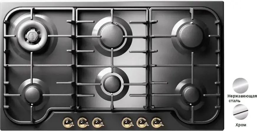 Газовая панель ILVE HCB906DN/SSC