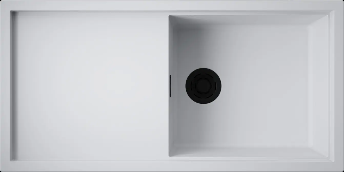 Кухонная мойка OMOIKIRI Sintesi 100-WH Artceramic/белый фото 3