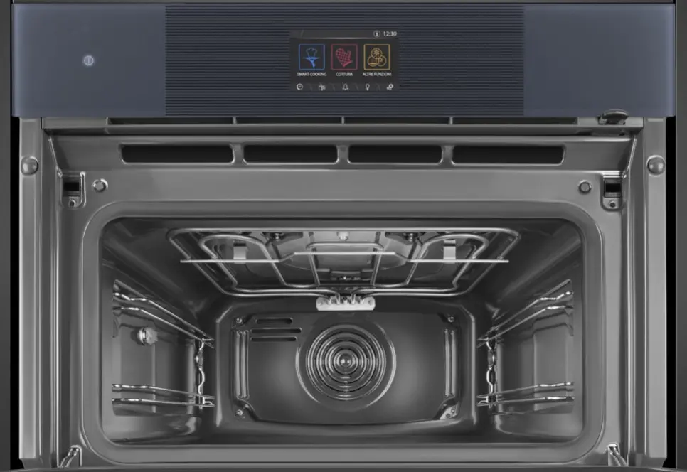 Компактный дух.шкаф с функцией пароварки SMEG SO4104APG фото 3