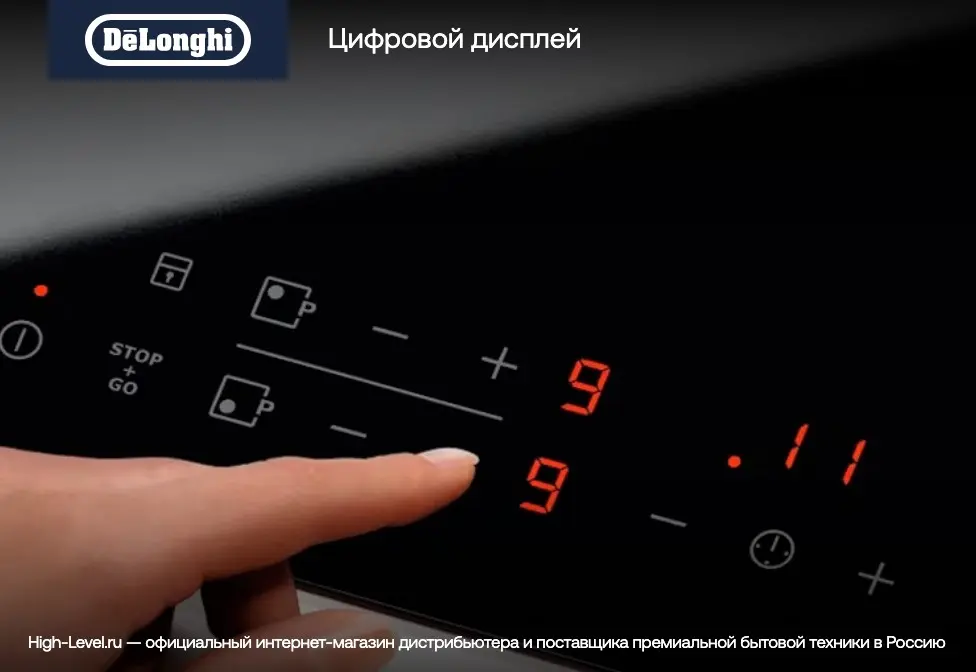 Индукционная стеклокерамич. панель DeLonghi SLI 604 RUS фото 9