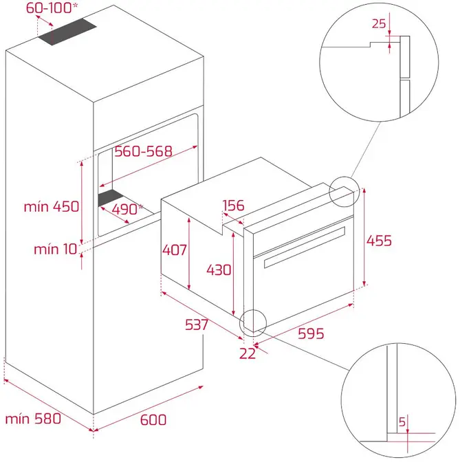 Духовой шкаф Teka HLC 844 C W H фото 2