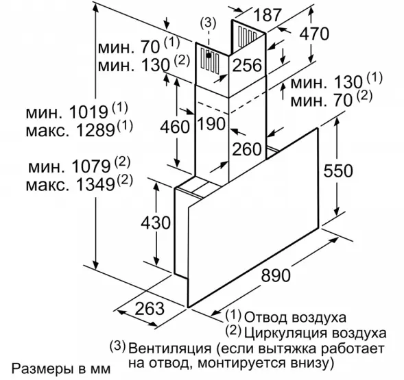 Вытяжка Bosch DWF97RV60 фото 9
