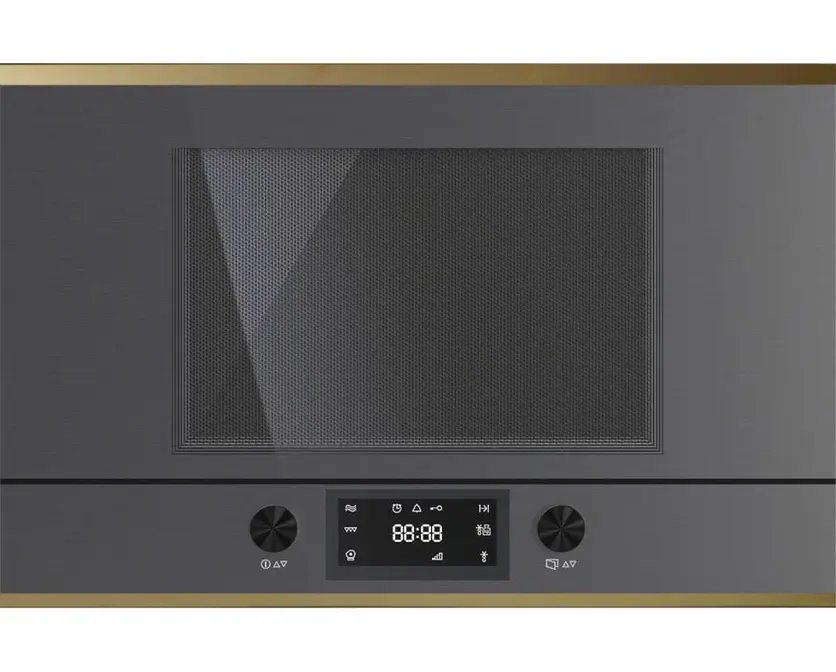 Встраиваемая микроволновая печь Kuppersbusch MR 6330.0 GPH 4 Gold фото 1