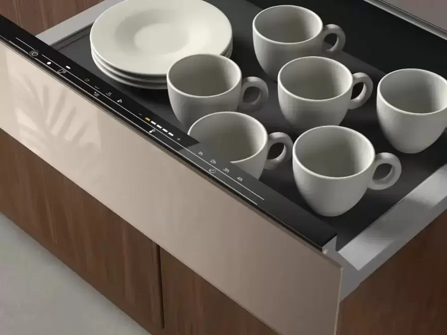 Встраиваемый подогреватель Miele ESW 7010 Pearlbeige фото 2