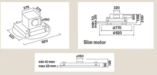 Вытяжка Falmec Design Nova Isola фото 2