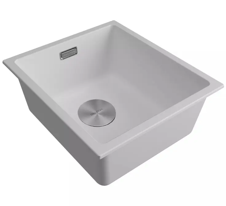 Мойка Paulmark LUMI 41UNI LU41-WH белый фото 2 Мойка Paulmark LUMI 41UNI LU41-WH белый фото 2