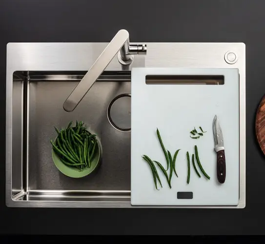 Мойка Falmec GARDA 40 CM INOX (FLUSH/TOPMOUNT) фото 3