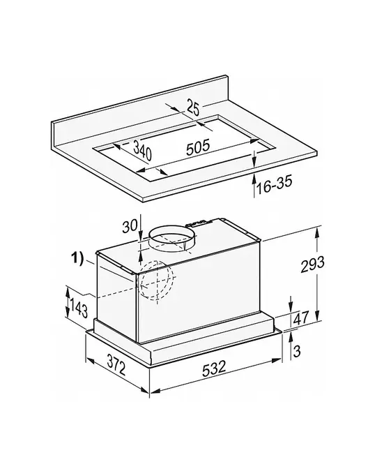 Вытяжка Miele DA 2558 CLST фото 4