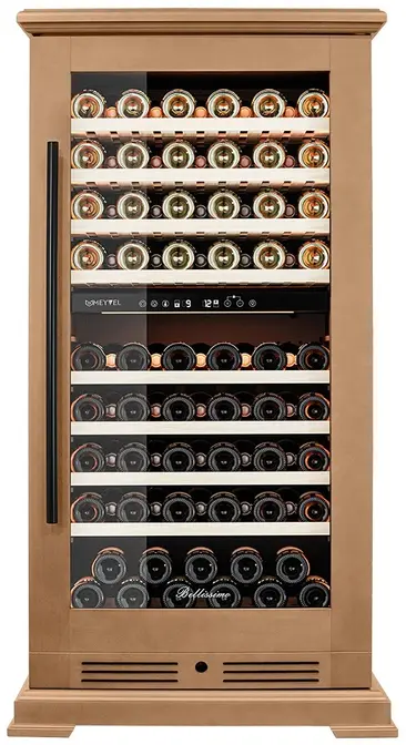 Винный холодильник Meyvel MV99PRO-KBT2 (Натуральный бук) фото 2