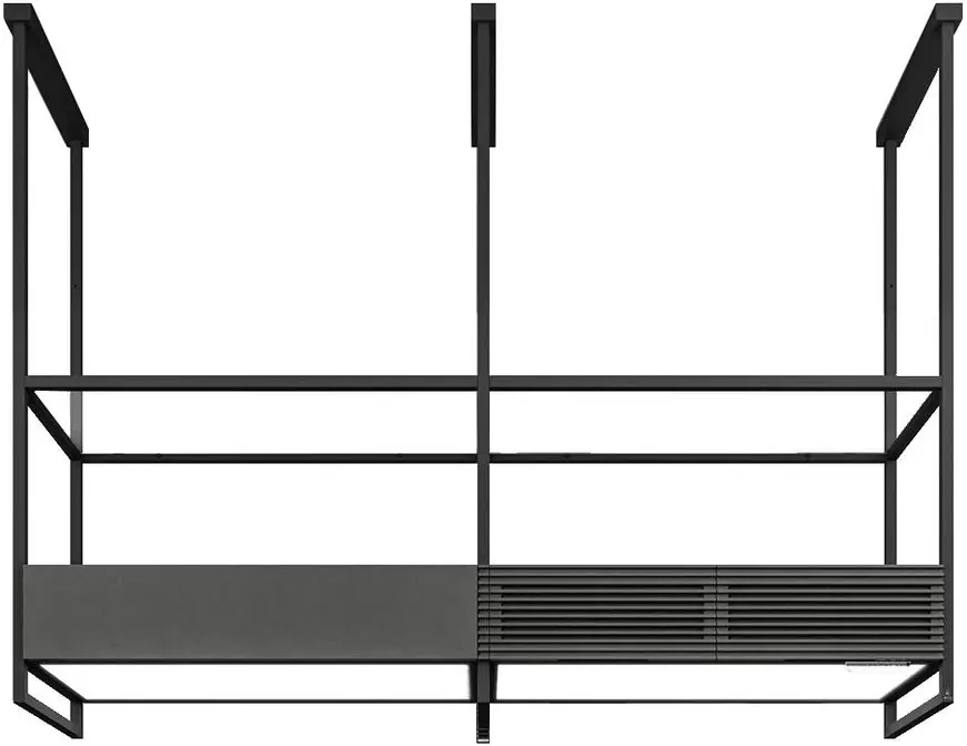 Вытяжка Elica OPEN SUITE BL MAT/F/160