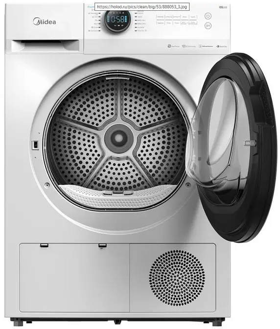 Сушильная машина Midea MD200D90WB/W-RU фото 4
