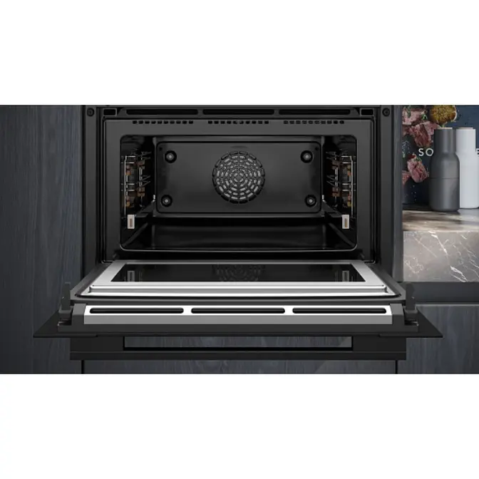 Духовой шкаф с свч Siemens CM776GKB1 фото 3