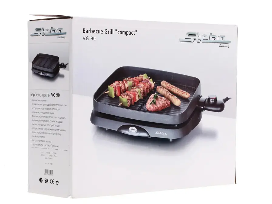 Гриль/барбекю Steba VG 90 COMPACT фото 8 Гриль/барбекю Steba VG 90 COMPACT фото 8