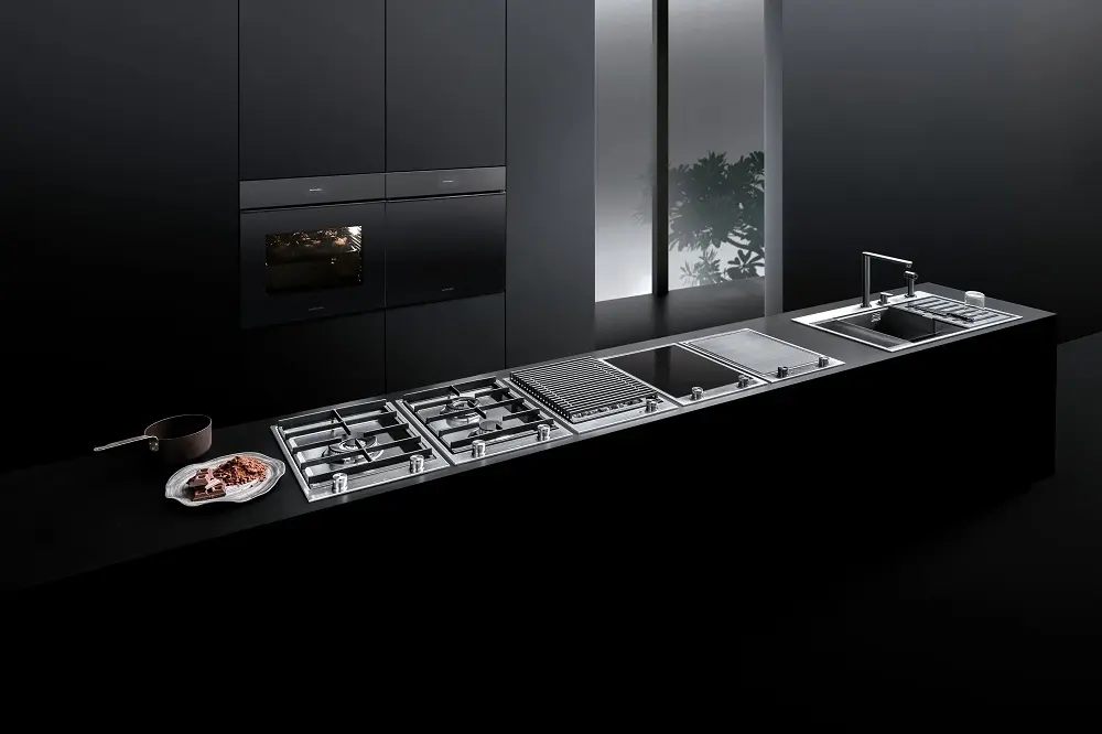Духовой шкаф Barazza 1FVAPN black glass фото 3