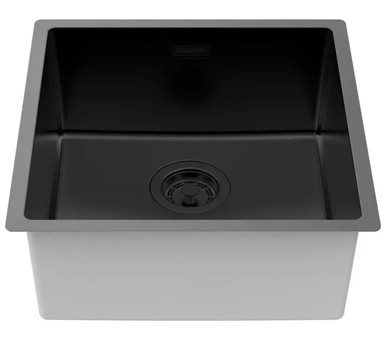 Мойка Paulmark LASSAN 44 UNI LA44-MBN матовый черный фото 2 Мойка Paulmark LASSAN 44 UNI LA44-MBN матовый черный фото 2