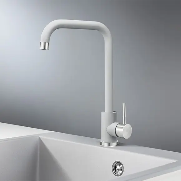 Смеситель GRANULA Standart ST-4033, АЛЮМИНИУМ фото 2 Смеситель GRANULA Standart ST-4033, АЛЮМИНИУМ фото 2