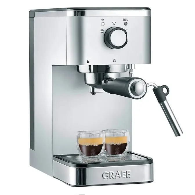 Кофемашина GRAEF Salita ES 400 silber фото 2