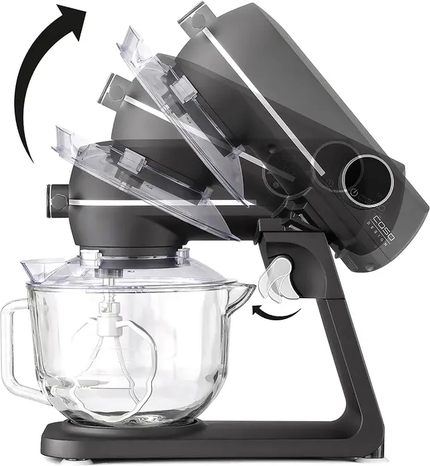 Кухонный комбайн CASO KM 1800 Black-G фото 6
