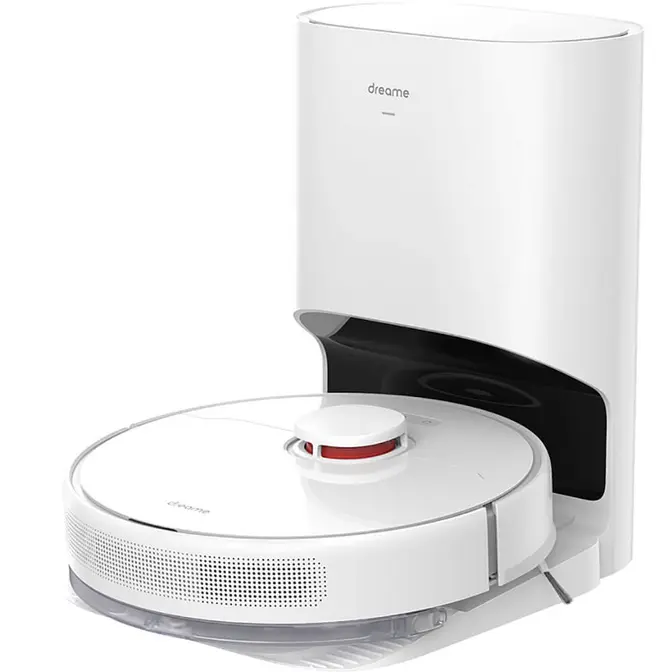 Робот-пылесос Dreame Bot Robot Vacuum and Mop D9 Plus, белый фото 1