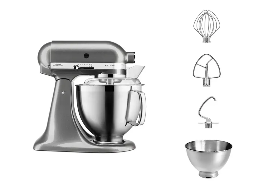 Планетарный миксер KitchenAid 5KSM185PSEMS фото 3