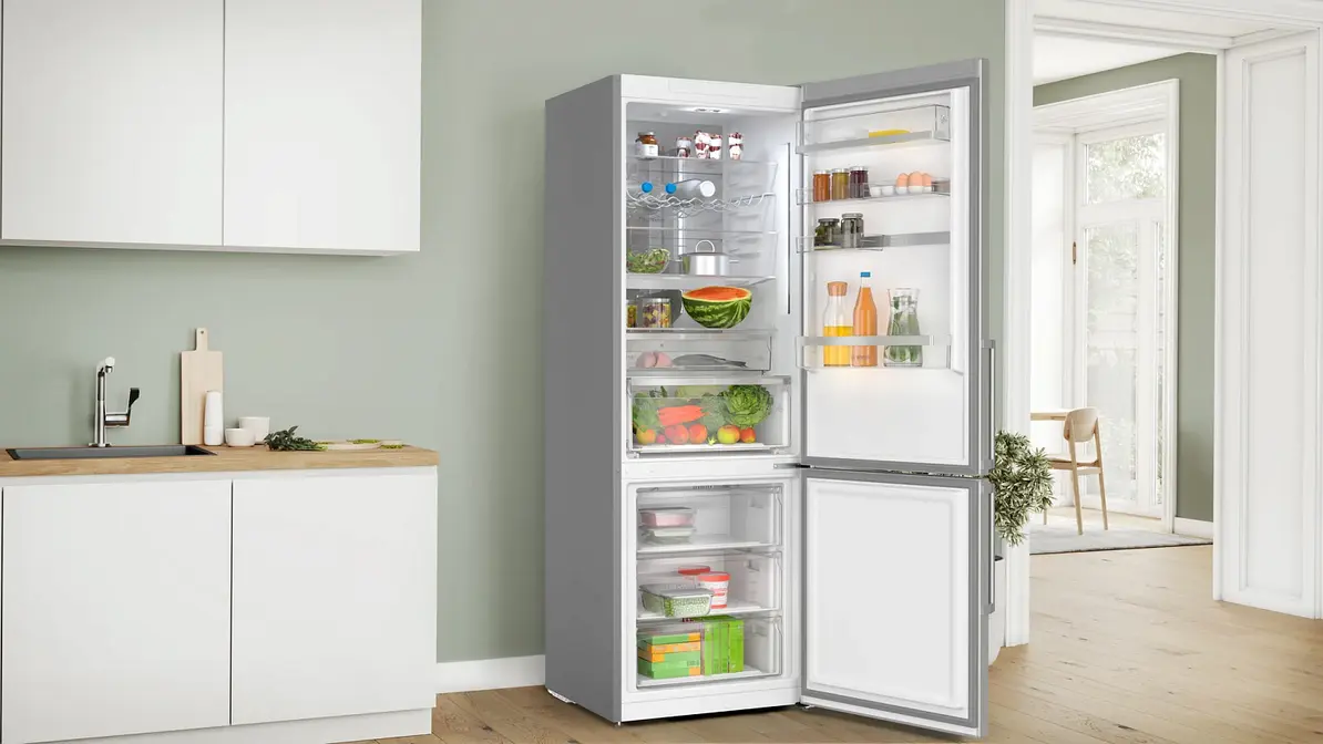 Двухкамерный холодильник Bosch KGN49AIBT фото 3