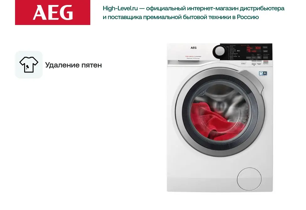 Стиральная машина AEG L 7FBE48 SR фото 2