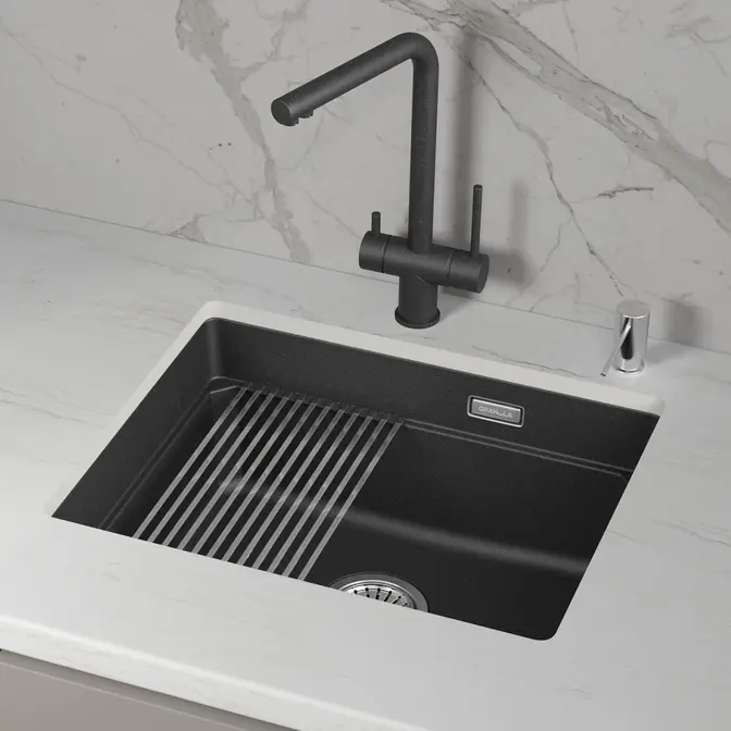 Мойка GRANULA Kitchen Space 5501iU, ЧЁРНЫЙ фото 3 Мойка GRANULA Kitchen Space 5501iU, ЧЁРНЫЙ фото 3