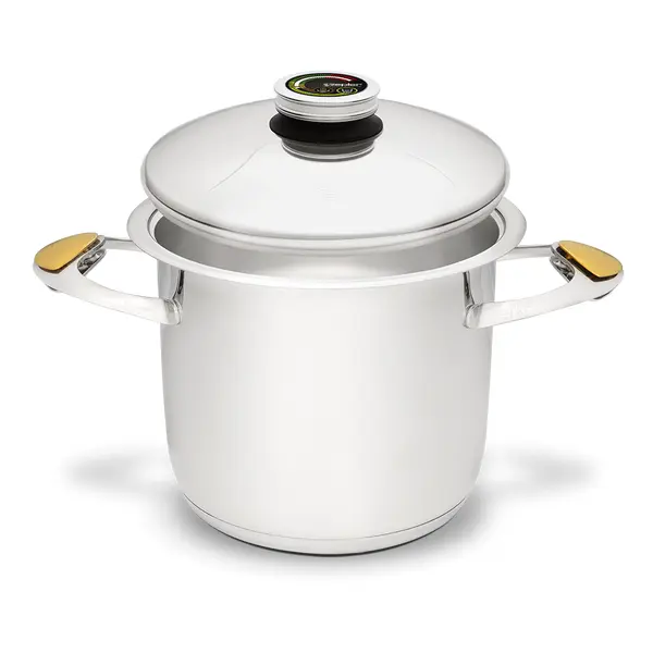 Кастрюля ZEPTER Z-2490 9 л, 24 см, высота 20,3 см фото 1