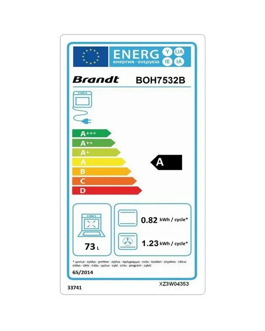 Духовой шкаф Brandt BOH7532B фото 4