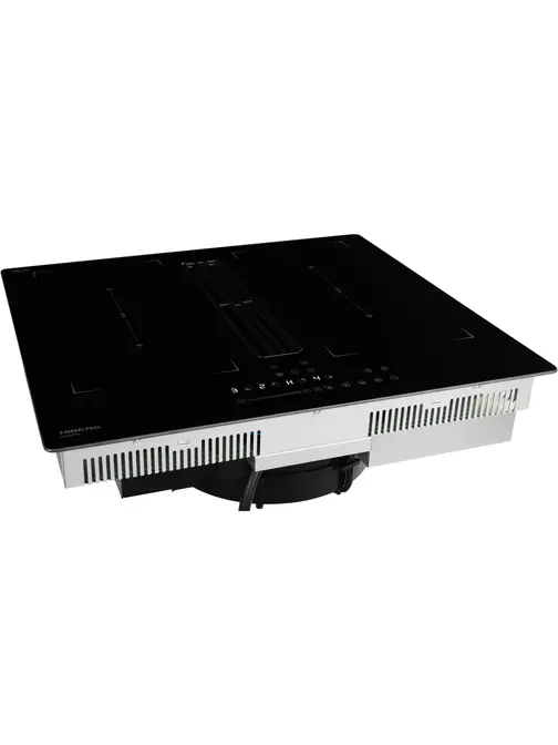 Индукционная варочная поверхность HIBERG с вытяжкой i6-VM8 B (60см, инверторная) фото 4