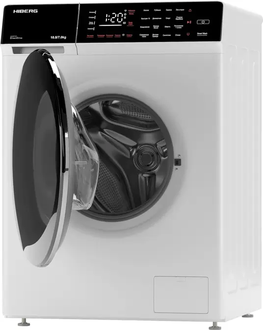 Стиральная машина c сушкой HIBERG i-DDQ9 - 10714 W фото 3