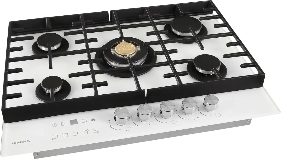 Газовая варочная панель HIBERG VM 7155 W фото 3