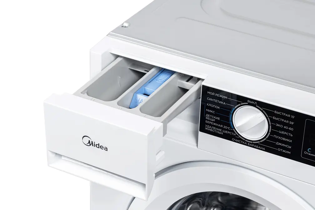 Стиральная машина Midea MFA06W80B/W фото 6