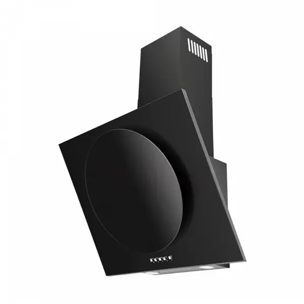 Вытяжка Maunfeld TOWER CIRCLE 60 BLACK GLASS BLACK