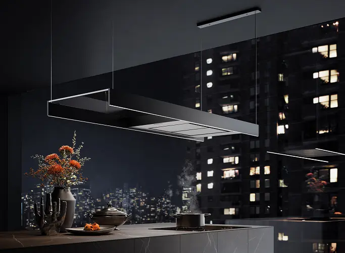 Вытяжка Falmec LIGHT 120 BLACK фото 3