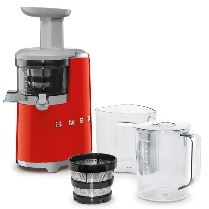 Шнековая соковыжималка Smeg SJF01RDEU фото 5
