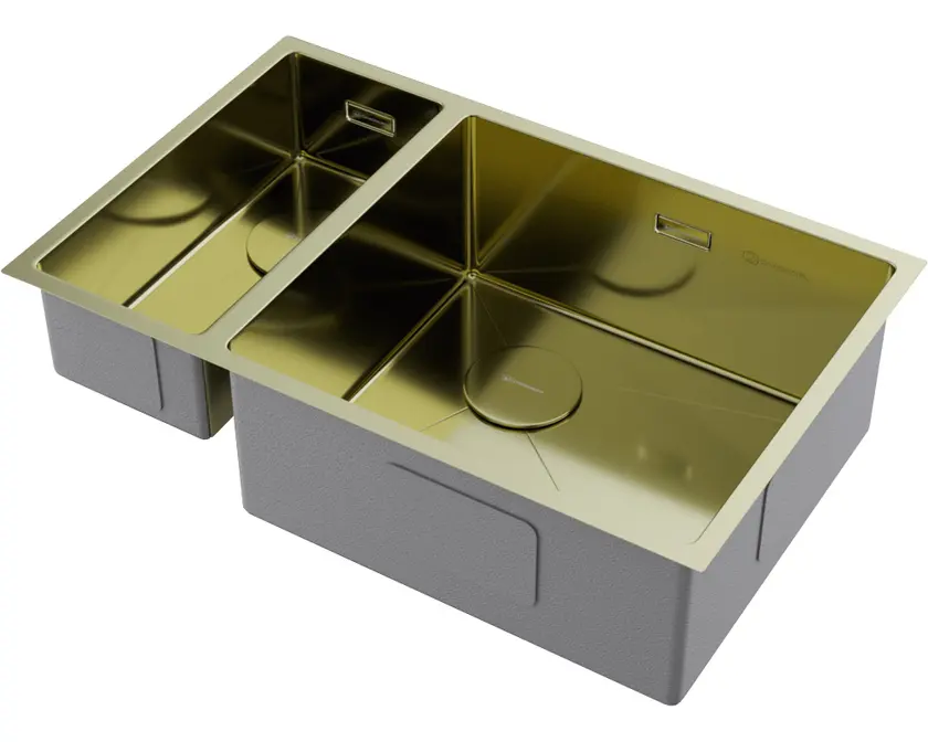 Кухонная мойка OMOIKIRI Taki 69-2-U/IF-LG-R Side(арт.4993184) фото 2
