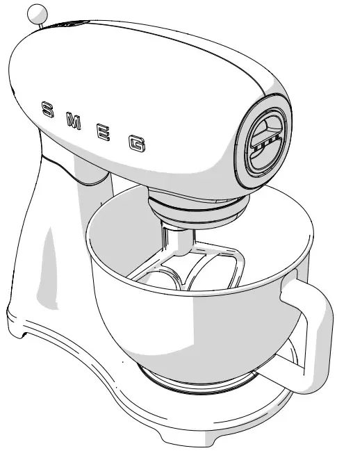Миксер Smeg SMF02PGEU фото 4